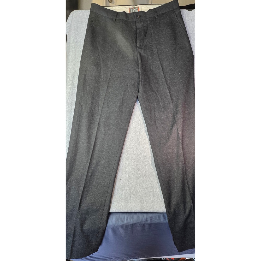 Scotch & Soda After Hours Mens Charcoal Grey Slim Fit Trousers Pants Size 28